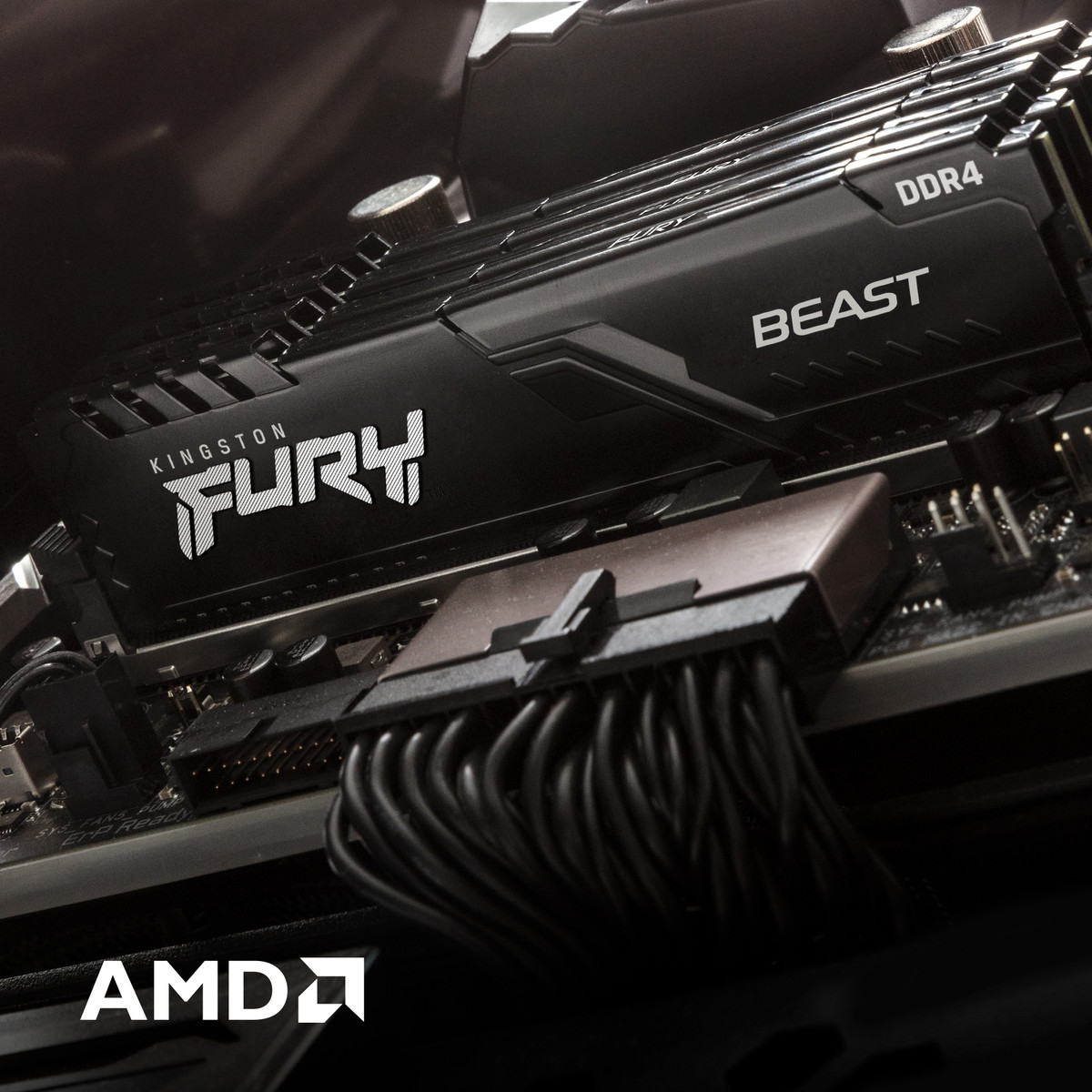 Оперативна пам'ять Kingston Fury DDR4 2666 32GB KIT (16GBx2) Beast